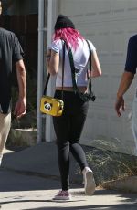 BELLA THORNE Arrives at a Private Party in Los Angeles 07/29/2017