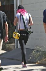 BELLA THORNE Arrives at a Private Party in Los Angeles 07/29/2017