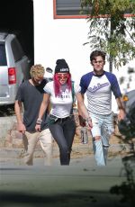 BELLA THORNE Arrives at a Private Party in Los Angeles 07/29/2017
