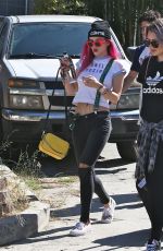 BELLA THORNE Arrives at a Private Party in Los Angeles 07/29/2017