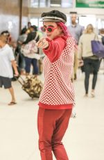 BELLA THORNE at JFK Airport in New York 07/07/2017