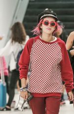 BELLA THORNE at JFK Airport in New York 07/07/2017