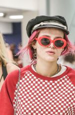 BELLA THORNE at JFK Airport in New York 07/07/2017