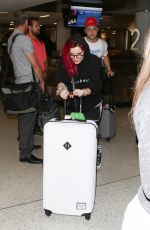 BELLA THORNE at LAX Airport in Los Angeles 07/19/2017