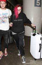 BELLA THORNE at LAX Airport in Los Angeles 07/19/2017