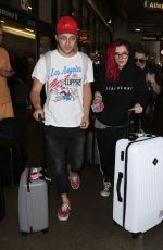 BELLA THORNE at LAX Airport in Los Angeles 07/19/2017