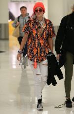 BELLA THORNE at Los Angeles International Airport 07/11/2017