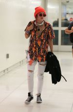 BELLA THORNE at Los Angeles International Airport 07/11/2017