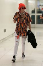 BELLA THORNE at Los Angeles International Airport 07/11/2017