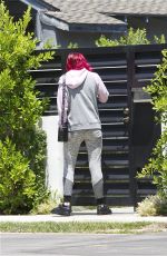 BELLA THORNE Heading to a Gym in Los Angeles 07/14/2017