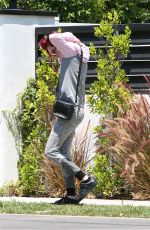 BELLA THORNE Heading to a Gym in Los Angeles 07/14/2017