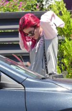 BELLA THORNE Heading to a Gym in Los Angeles 07/14/2017