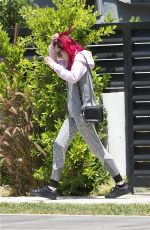 BELLA THORNE Heading to a Gym in Los Angeles 07/14/2017