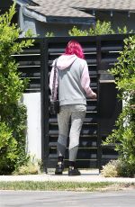 BELLA THORNE Heading to a Gym in Los Angeles 07/14/2017