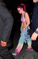 BELLA THORNE Night Out in New York 07/18/2017