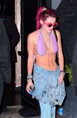BELLA THORNE Night Out in New York 07/18/2017