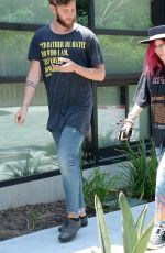 BELLA THORNE Out and About in Hollywood 07/06/2017