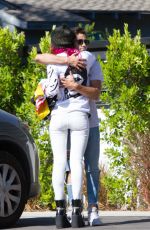 BELLA THORNE Out and About in Los Angeles 07/21/2017