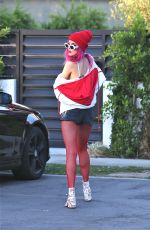 BELLA THORNE Out and About in Los Angeles 07/26/2017