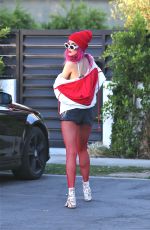 BELLA THORNE Out and About in Los Angeles 07/26/2017