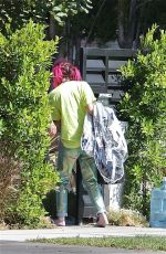 BELLA THORNE Out and About in Los Angeles 07/28/2017