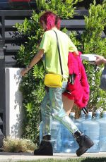 BELLA THORNE Out and About in Los Angeles 07/28/2017