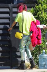 BELLA THORNE Out and About in Los Angeles 07/28/2017