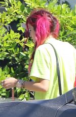BELLA THORNE Out and About in Los Angeles 07/28/2017