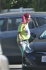 BELLA THORNE Out and About in Los Angeles 07/28/2017