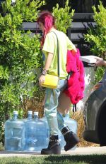 BELLA THORNE Out and About in Los Angeles 07/28/2017