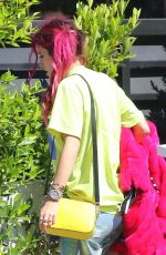 BELLA THORNE Out and About in Los Angeles 07/28/2017