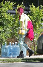 BELLA THORNE Out and About in Los Angeles 07/28/2017