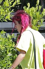 BELLA THORNE Out and About in Los Angeles 07/28/2017