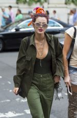 BELLA THORNE Out and About in New York 07/08/2017
