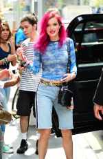 BELLA THORNE Out in New York 07/17/2017