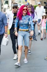 BELLA THORNE Out in New York 07/17/2017