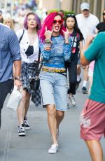 BELLA THORNE Out in New York 07/17/2017