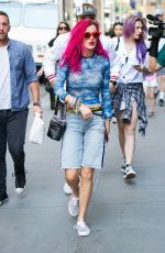 BELLA THORNE Out in New York 07/17/2017