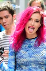 BELLA THORNE Out in New York 07/17/2017