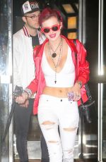 BELLA THORNE Out in New York 07/18/2017