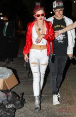 BELLA THORNE Out in New York 07/18/2017