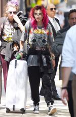 BELLA THORNE Out in New York 07/19/2017
