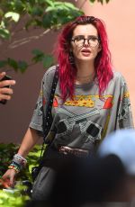 BELLA THORNE Out in New York 07/19/2017
