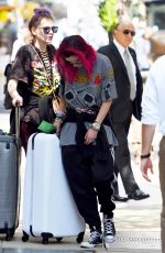 BELLA THORNE Out in New York 07/19/2017