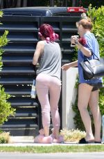 BELLA THORNE Out with Friends in Beverly Hills 07/02/2017
