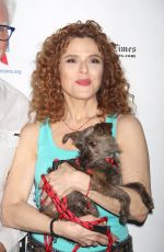 BERNADETTE PETERS at 19th Annual Broadway Barks Animal Adoption Event in New York 07/08/2017