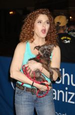 BERNADETTE PETERS at 19th Annual Broadway Barks Animal Adoption Event in New York 07/08/2017