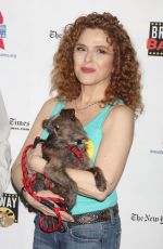 BERNADETTE PETERS at 19th Annual Broadway Barks Animal Adoption Event in New York 07/08/2017