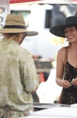 BETHANY JOY LENZ Shopping at Farmers Market in Los Angeles 07/09/2017