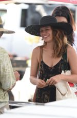 BETHANY JOY LENZ Shopping at Farmers Market in Los Angeles 07/09/2017